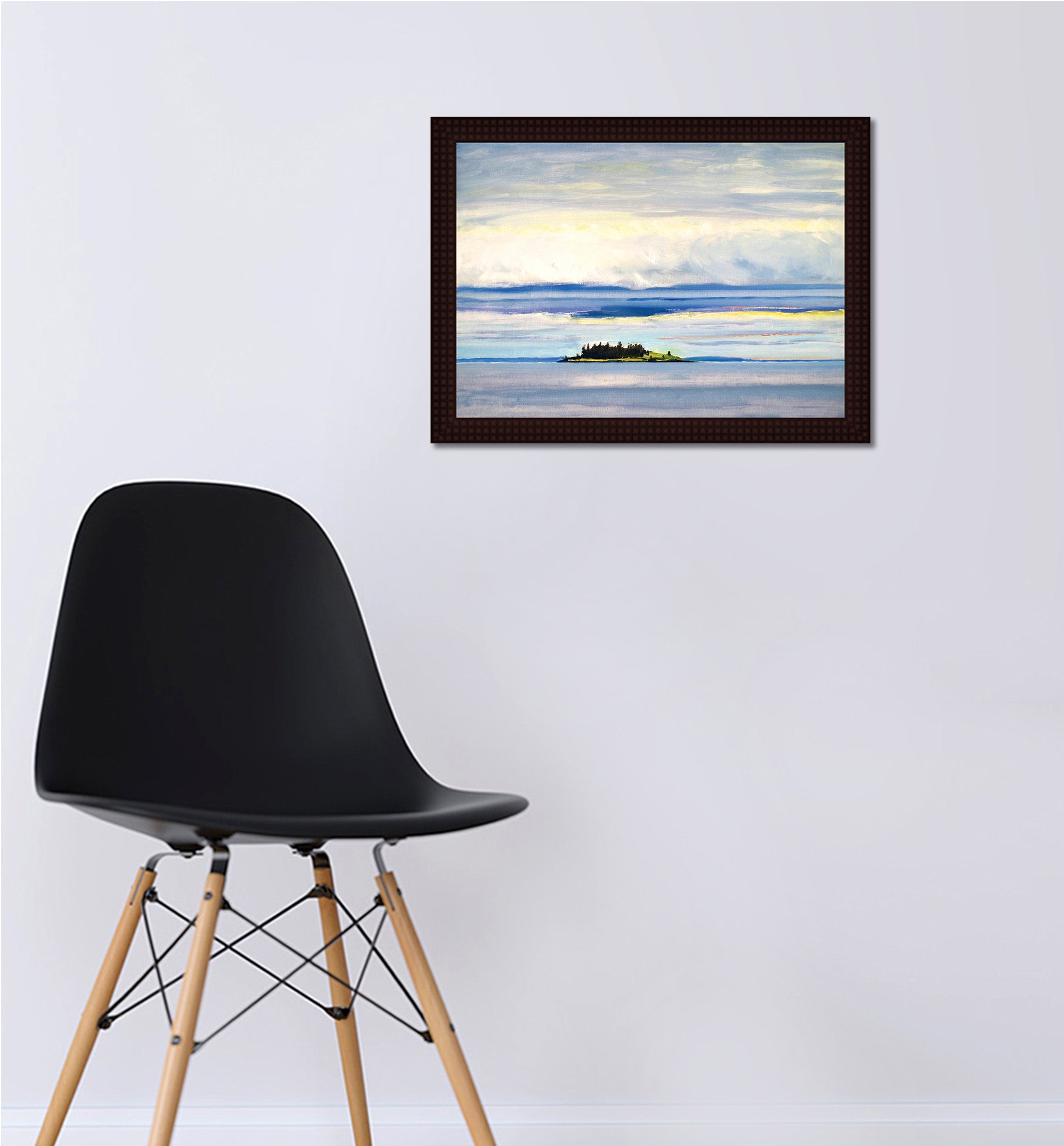 Dream Island- Canvas Painting - Framed