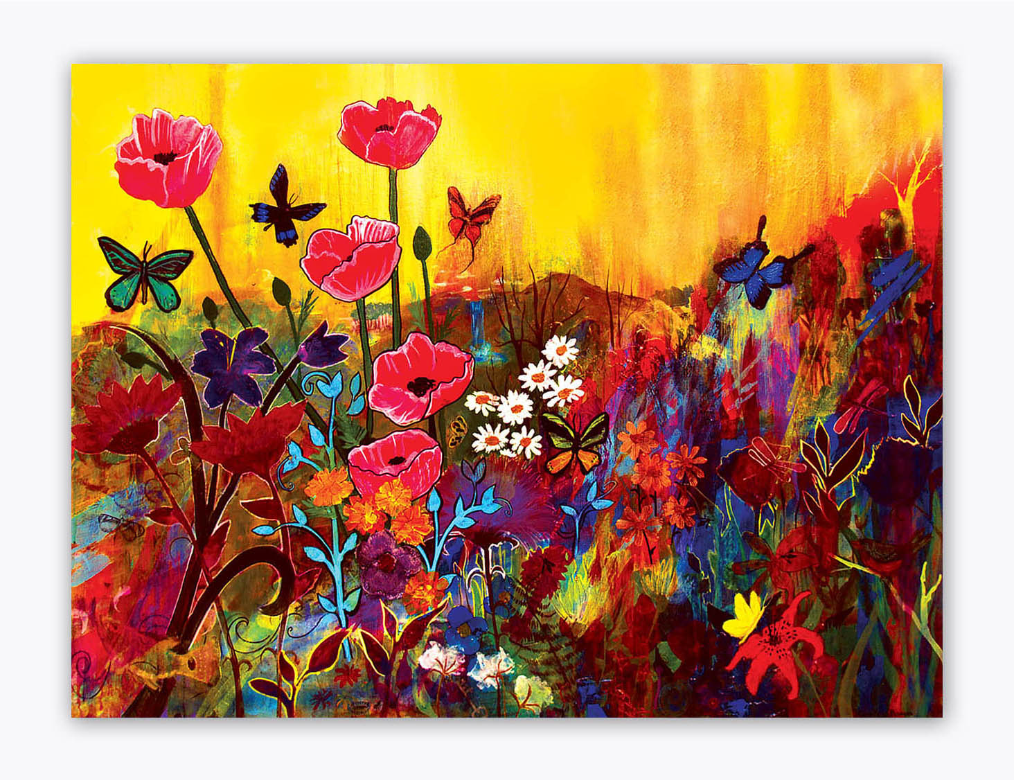 Garden - Unframed Canvas Painting