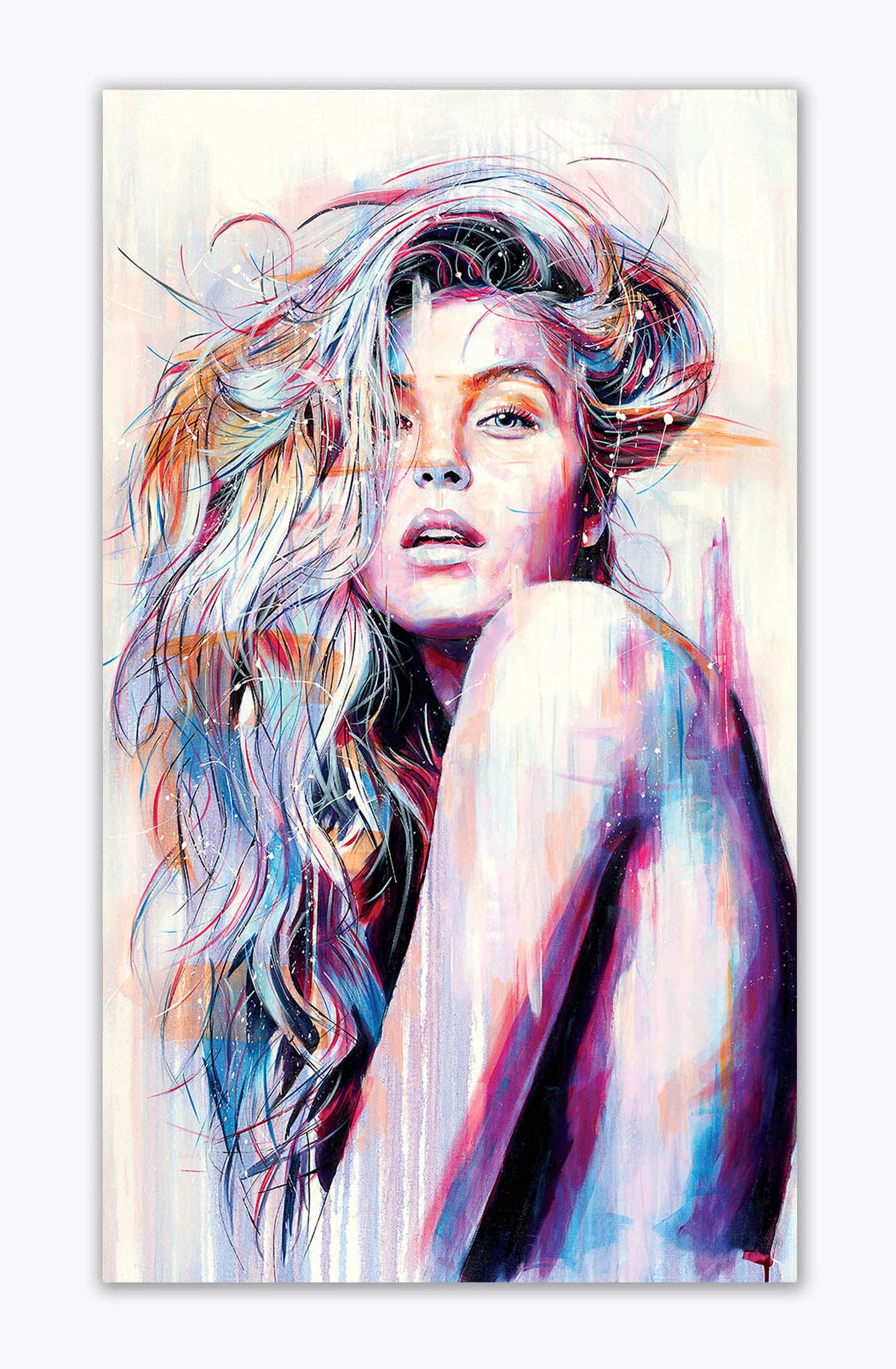 How She Looked in My Dreams - Unframed Canvas Painting