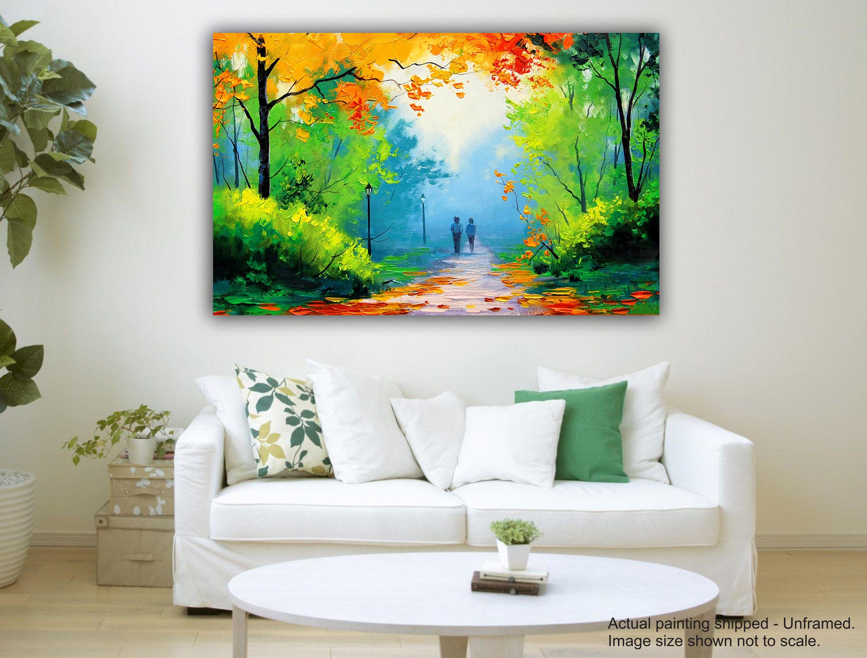 Colorful Sunrise - Unframed Canvas Painting