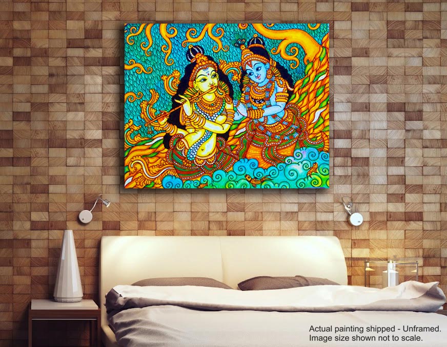 Colorful Fairies - Unframed Canvas Painting