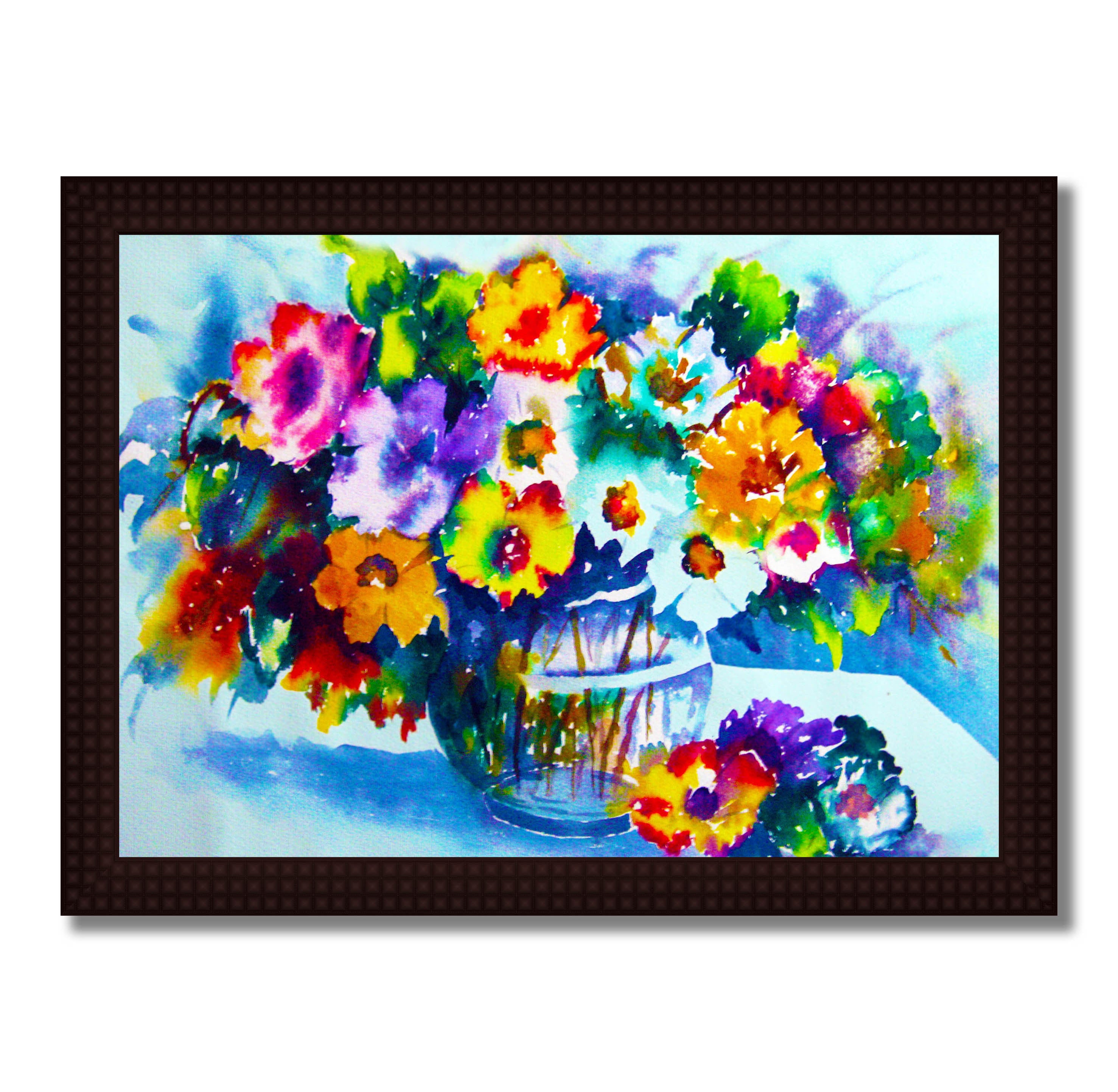 Colorful Flower Vase