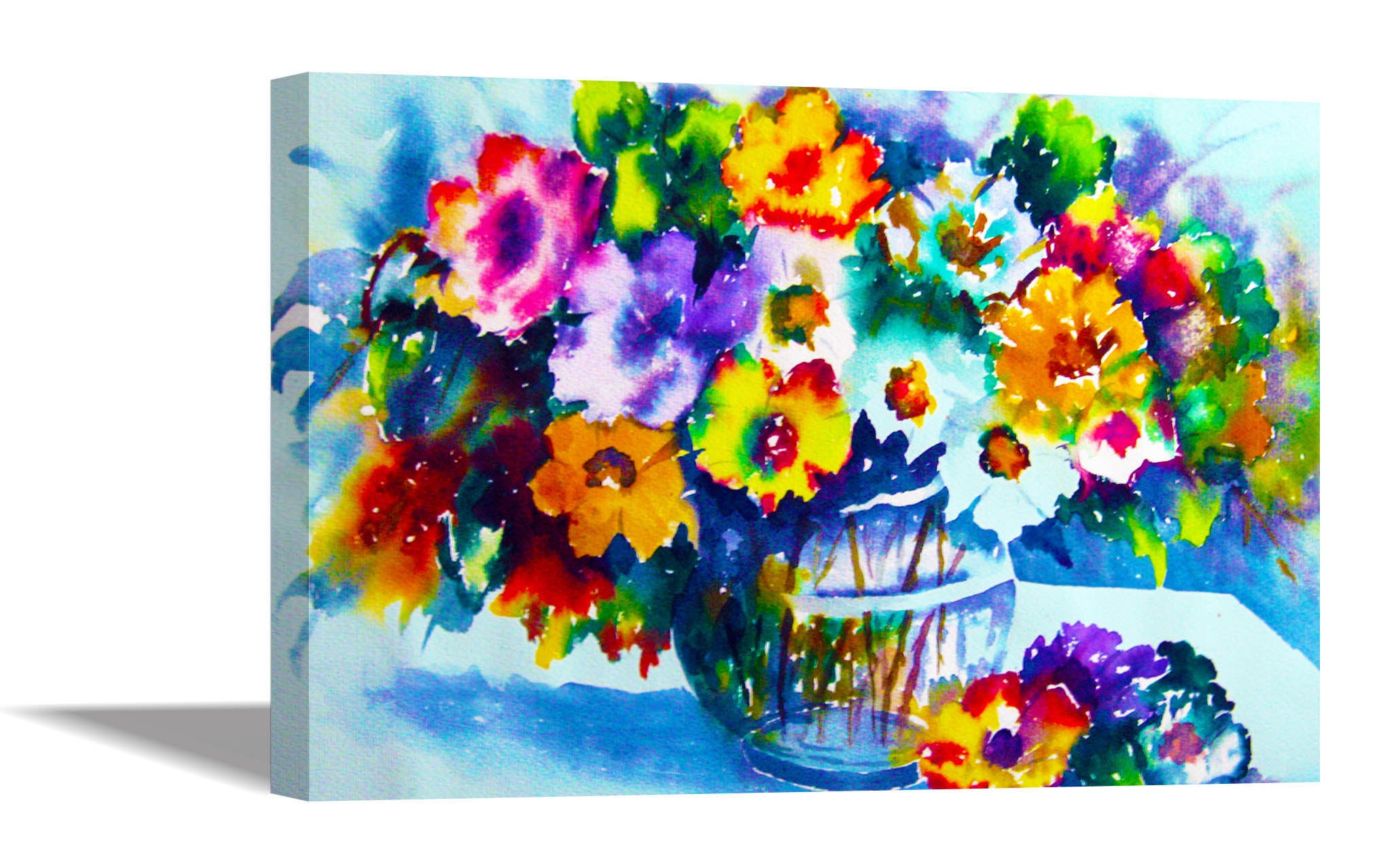 Colorful Flower Vase