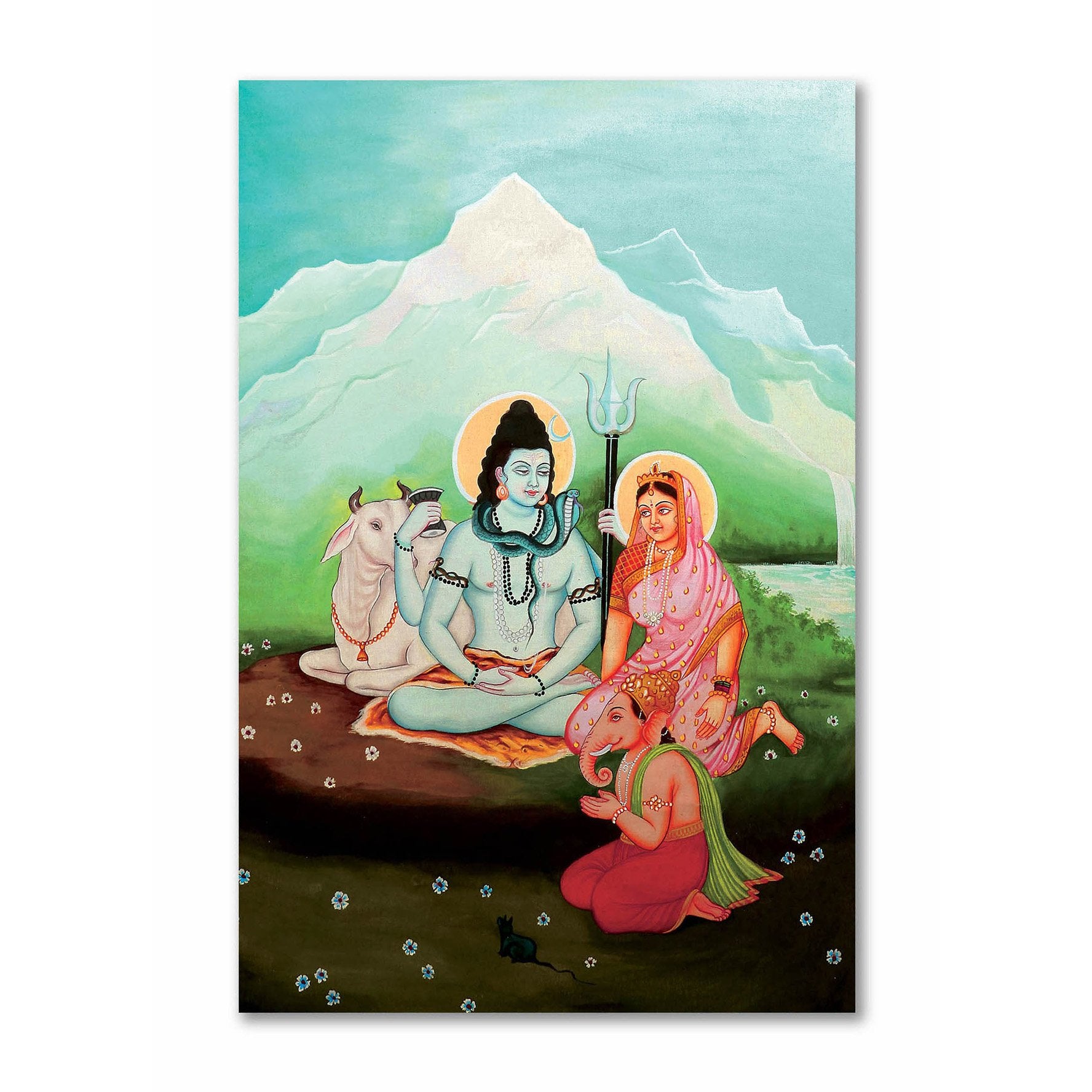 Shiv Parvati Painting by Shruti Sawant  Fine Art America